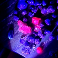 Piedra preciosa antorcha 3en1 3xLED UV