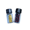 Fiola in vetro 3 ml con tappo nero – 1 pezzo|Golden Shark