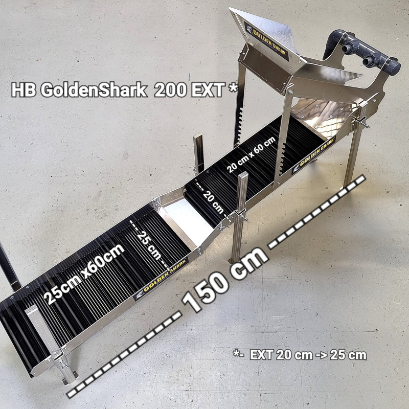 HIGHBANKER GoldenShark 200 EXT 20cm-25cm