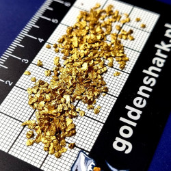 Karta GoldenShark miarka do złota czarny mat