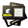GoldenShark Goldmesskarte schwarz matt