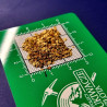 GoldenShark zlatá meracia karta Zelený lesk