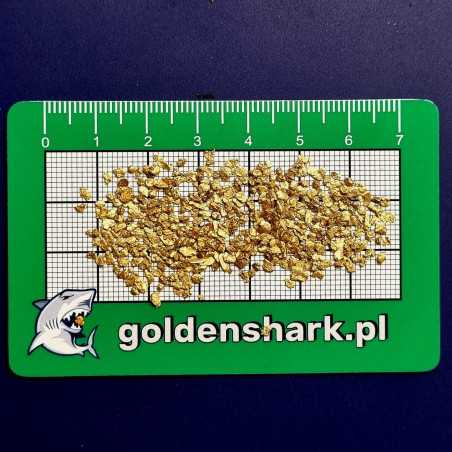 GoldenShark zlatá meracia karta Zelený lesk|Golden Shark