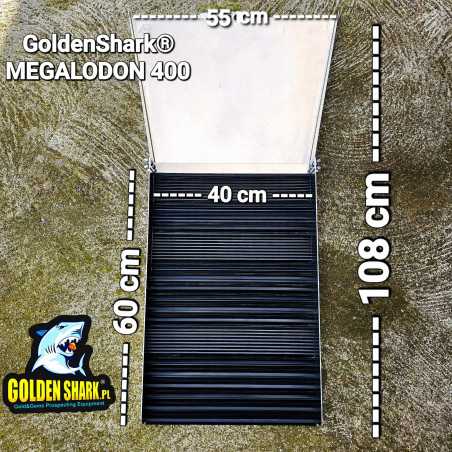 Canaletta Megalodon GoldenShark MIX 40x60 cm|Golden Shark