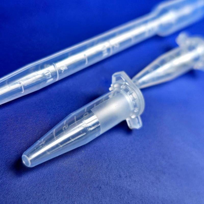 Set Pipetta 3 ml + 2 Fiale in plastica 1,5 ml – Pratico e versatile