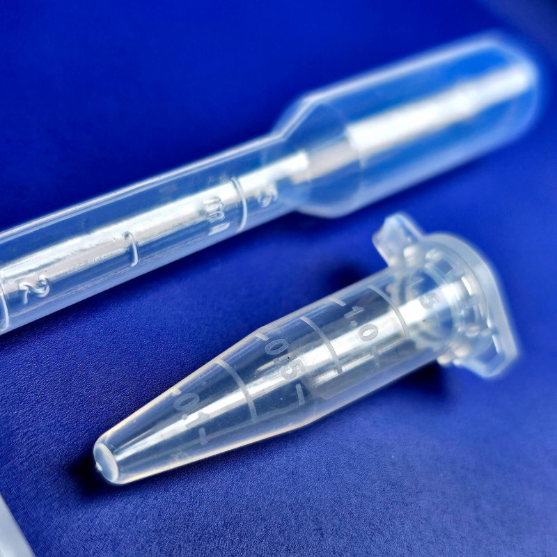 Set Pipetta 3 ml + 2 Fiale in plastica 1,5 ml – Pratico e versatile