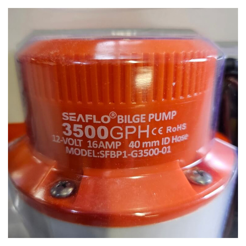 High-Performance Bilge Pump SEAFLO 3500 GPH – 180 L/min, 12 V