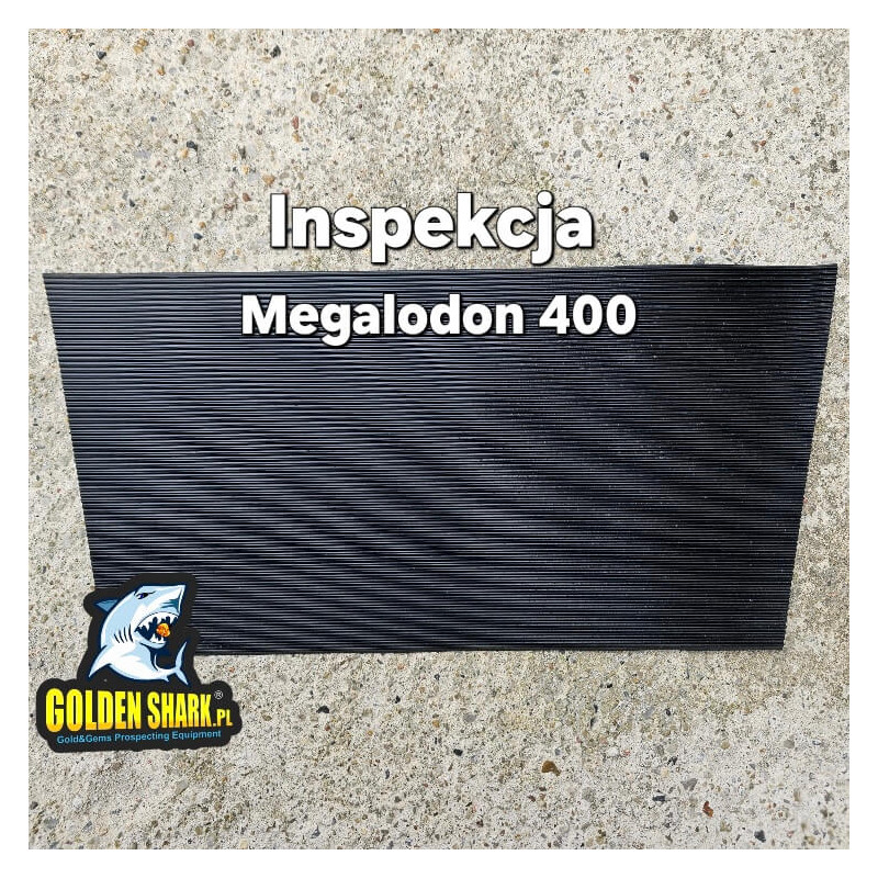 Inspektionsgummi für Goldwaschrinne Megalodon 400