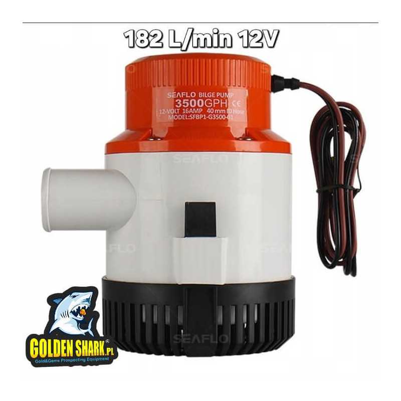 High-Performance Bilge Pump SEAFLO 3500 GPH – 180 L/min, 12 V