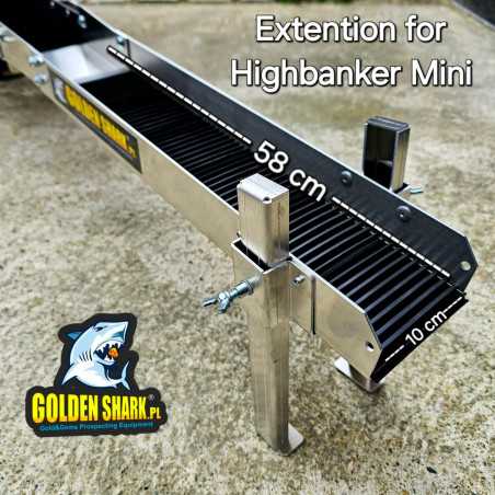 Verlängerung für den GoldenShark MiNi Highbanker|Golden Shark