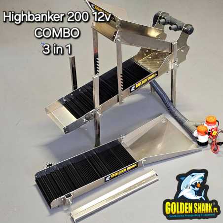 GoldenShark Highbanker 200 Combo 3-en-1|Golden Shark