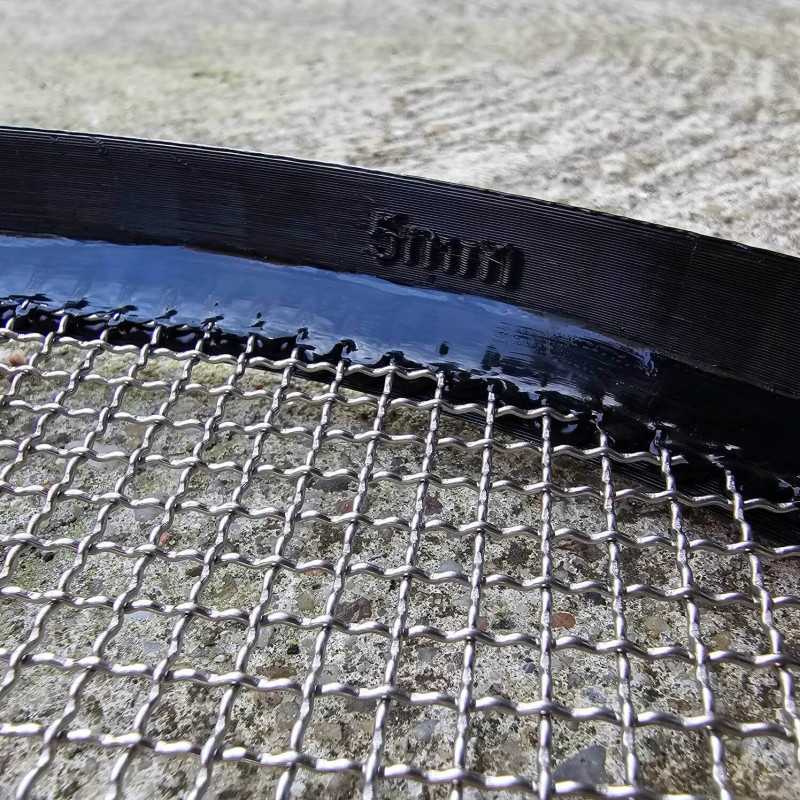 Großes GoldenShark Sieb 30 cm - 5 mm für Edelsteine und Gold