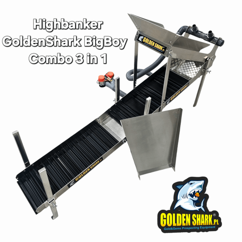 Highbanker GoldenShark BigBoy 25cm Combo 3en1|Golden Shark