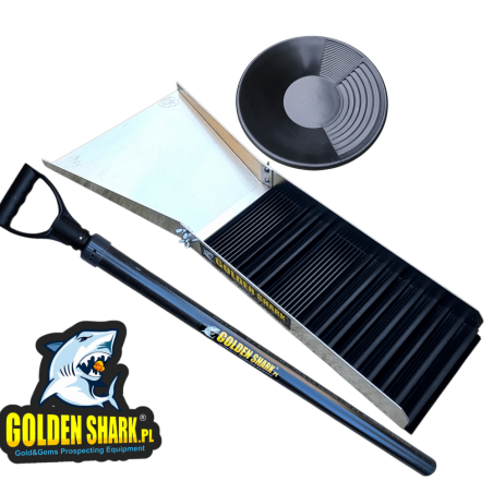 Set completo per lavaggio dell'oro GoldenShark XXL100|Golden Shark