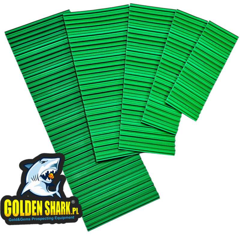 GreenShark Pro Goldwaschmatte – Maximale Goldabscheidung