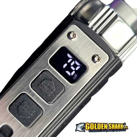 Flashlight GoldenShark 6 LED PRO UV for gemstones|Golden Shark