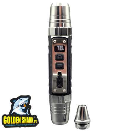 Flashlight GoldenShark 6 LED PRO UV for gemstones|Golden Shark