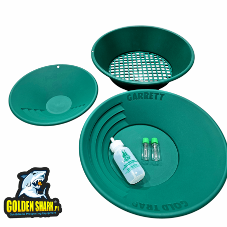 Set per lavaggio dell'oro Garrett Gravity Trap|Golden Shark