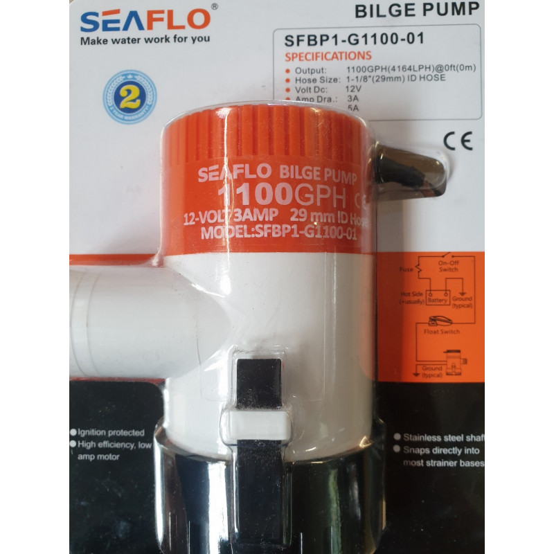 Pompa zęzowa SEAFLO 1100 gph