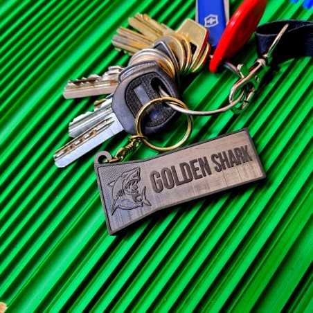 Pendant for keys, sluice|Golden Shark