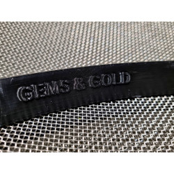 Edelsteine ​​sieben Gems&Gold GoldenShark 20cm 2mm